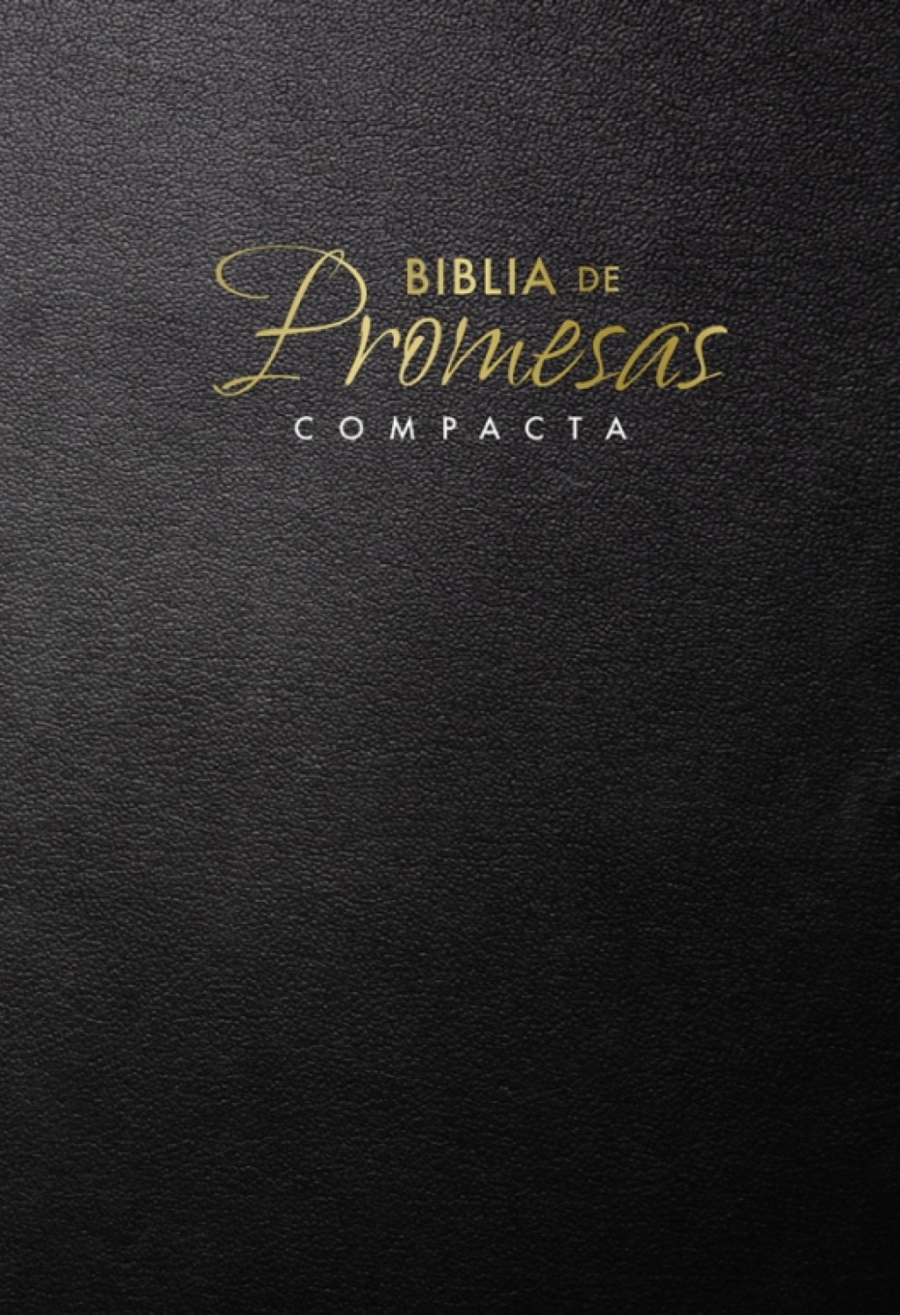 Biblia de Promesas Reina Valera 1960 - Compacta - Rústica Negro