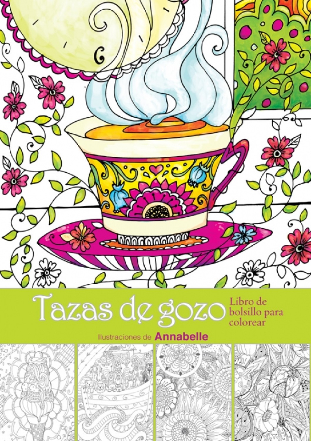 Tazas de Gozo: Libro de Bolsillo para Colorear - Tapa Blanda – Annabelle Grobler