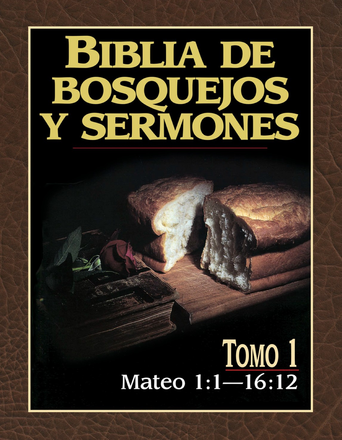 Biblia de Bosquejos y Sermones: Tomo 1 Mateo 1:1-16:12 - Tapa Blanda - Anónimo