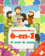 Rompecabezas bíblico 6 en 1 - El Amor de Jesús - Tapa Blanda - Scandinavia