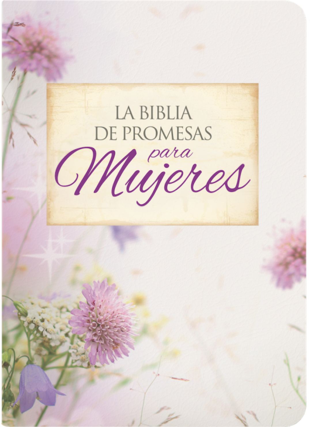 Biblia de Promesas Reina Valera 1960 - Compacta Imitación Piel Floral Tapa Blanda