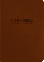 Biblia de Promesas Reina Valera 1960  - Compacta Imitación Piel Café - Tapa Blanda