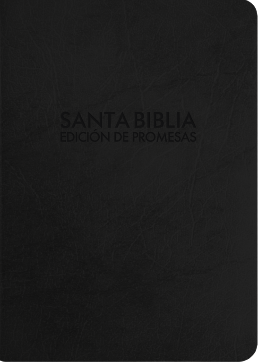 Biblia de Promesas Reina Valera 1960 - Compacta Imitación Piel Negra Tapa Blanda