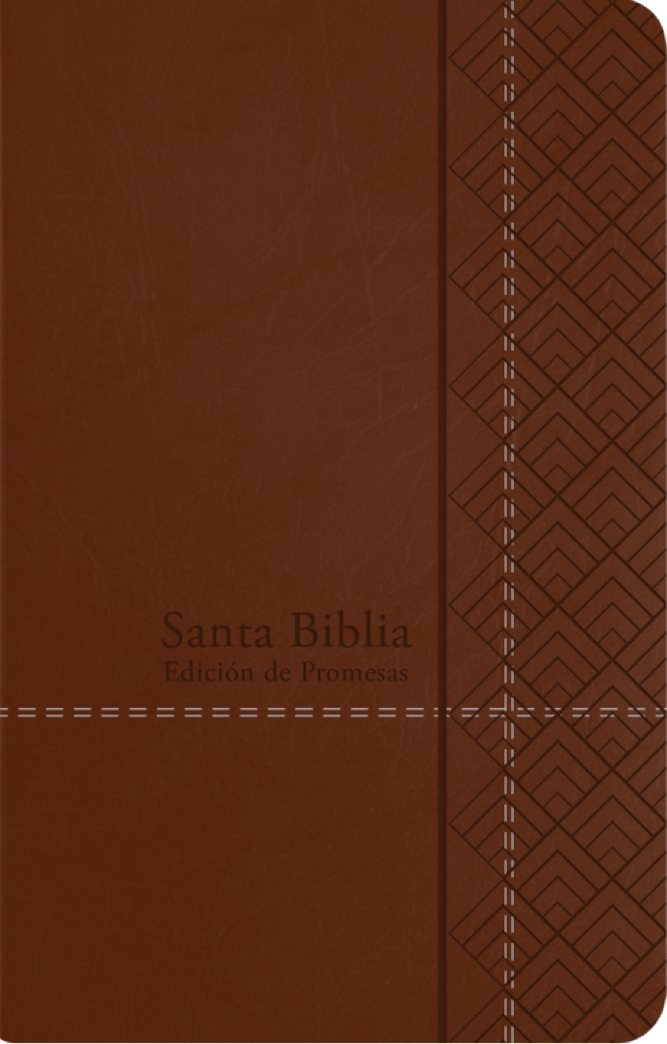 Biblia de Promesas Reina Valera 1960 - Tamaño Manual - Edición Café - Imitación Piel