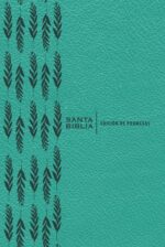 Santa Biblia de Promesas Reina Valera 1960 Letra Gigante Turquesa Indice Tapa Blanda