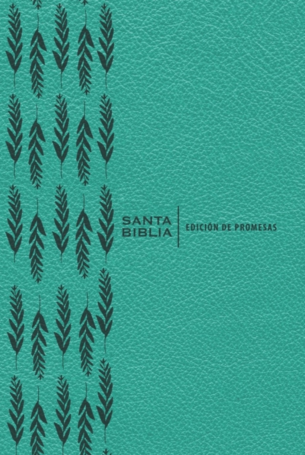 Santa Biblia de Promesas Reina Valera 1960 Letra Gigante Turquesa Indice Tapa Blanda