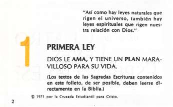 ¿Ha Oído Usted las Cuatro Leyes Espirituales? - Tapa Blanda - Bill Bright - Imagen 3