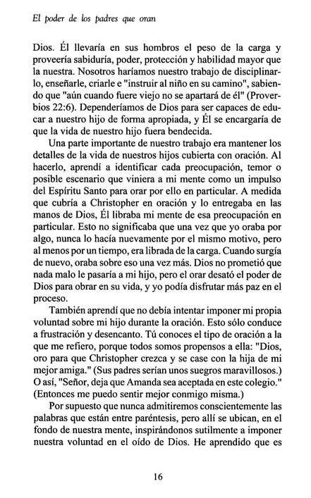 El Poder de los Padres que Oran - Edición Favoritos - Tapa Blanda – Stormie Omartian - Imagen 8