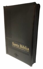 Biblia Super Gigante 19 Puntos Negro con Cierre e Index RV 1960
