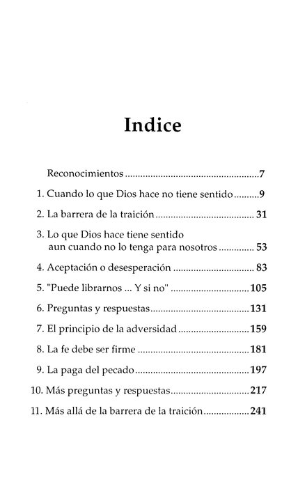 Cuando lo que Dios Hace no Tiene Sentido- Tapa Blanda - James Dobson - Imagen 3