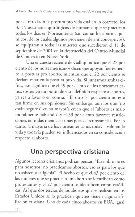 A Favor de la Vida - Tapa Blanda – Randy Alcorn - Imagen 8
