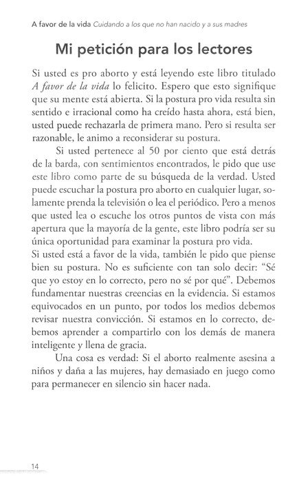 A Favor de la Vida - Tapa Blanda – Randy Alcorn - Imagen 10
