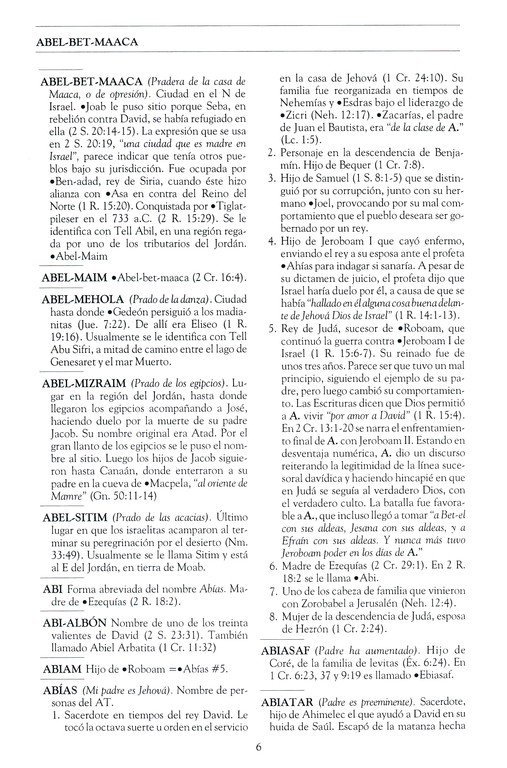 Nuevo Diccionario de la Biblia- Tapa Dura – Alfonso Lockward - Imagen 8