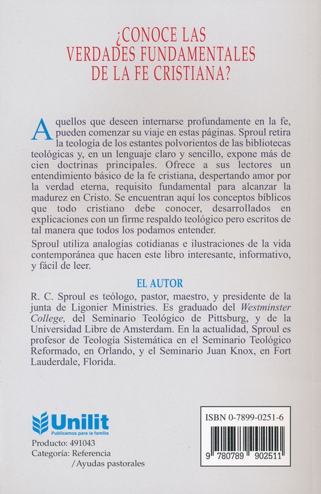 Las Grandes Doctrinas De La Biblia - Tapa Blanda – R.C. Sproul - Imagen 12