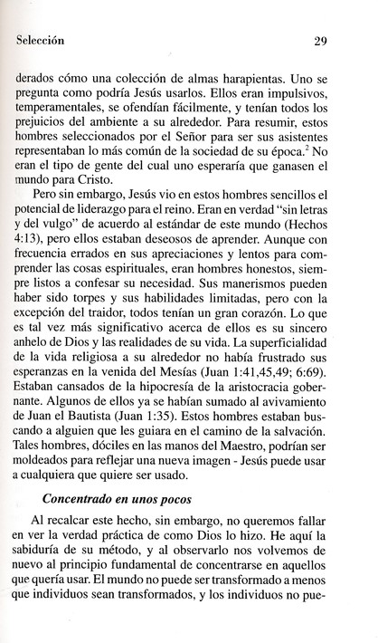 El Plan Maestro de la Evangelización - Tapa Blanda – R. E. Coleman - Imagen 7