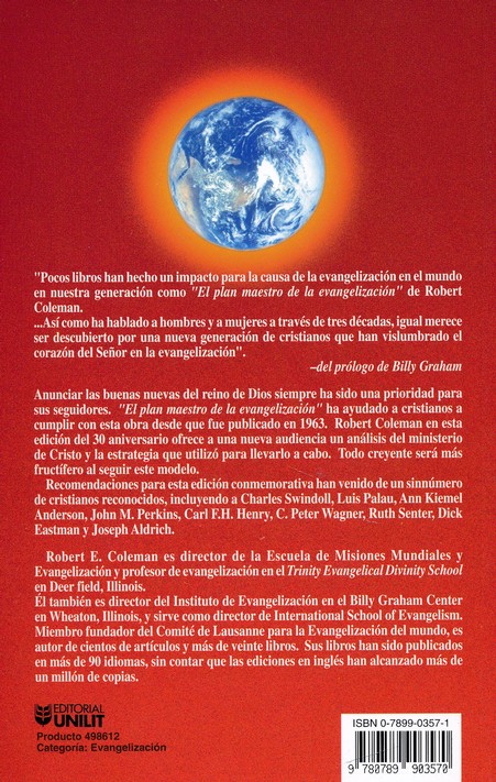 El Plan Maestro de la Evangelización - Tapa Blanda – R. E. Coleman - Imagen 9