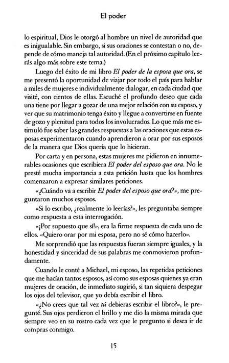 El Poder del Esposo que Ora - Tapa Blanda - Stormie Omartian - Imagen 6