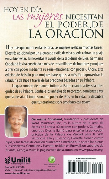 Oraciones con Poder para Mujeres - Edición Bolsillo - Tapa Blanda – Germaine Copeland - Imagen 11