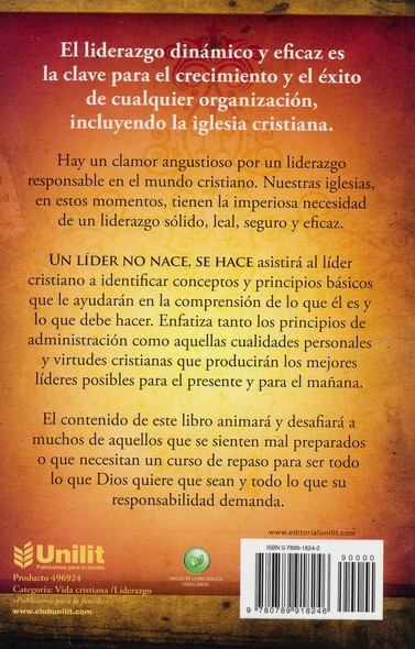 Un Líder no Nace, se Hace - Edición Favoritos - Tapa Blanda – Ted Engstrom - Imagen 10