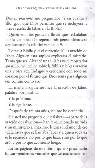 La Oración de Jabes - Edición Favoritos - Tapa Blanda – Bruce Wilkinson - Imagen 6