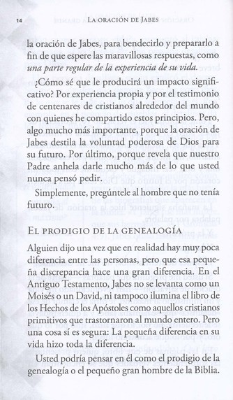 La Oración de Jabes - Edición Favoritos - Tapa Blanda – Bruce Wilkinson - Imagen 7