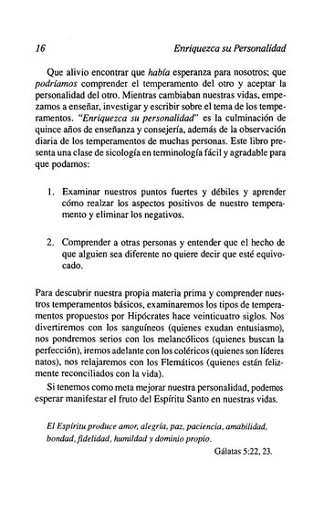 Enriquezca Su Personalidad -Edición Favoritos - Tapa Blanda - Florence Littauer - Imagen 10