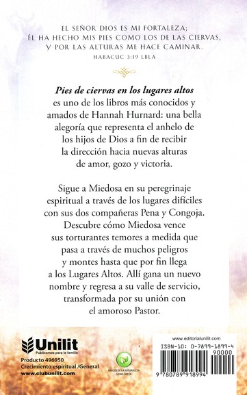 Pies de Ciervas en los Lugares Altos - Edición Favoritos - Tapa Blanda - Hannah Hunnard - Imagen 11