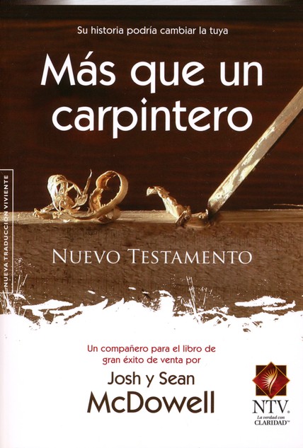 Más que un Carpintero Nuevo Testamento - Edición Bolsillo - Tapa Blanda - Josh y Sean McDowell - Imagen 2