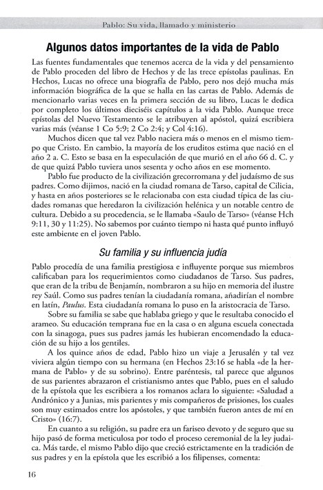 Pablo, su Vida, Llamado y Ministerio - Tapa Blanda – Josue Yrion - Imagen 7
