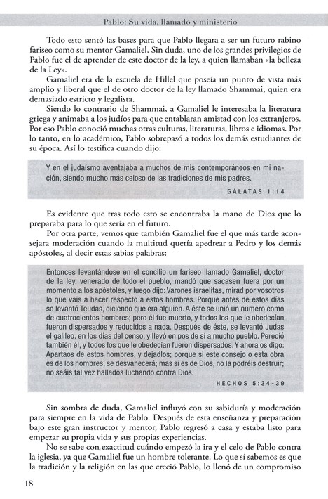 Pablo, su Vida, Llamado y Ministerio - Tapa Blanda – Josue Yrion - Imagen 9
