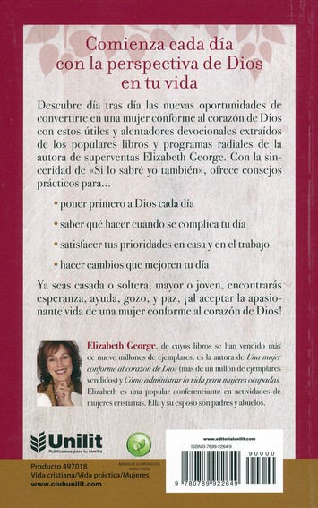 Una Mujer Conforme al Corazón de Dios: Devocionario - Edición Favoritos - Tapa Blanda – Elizabeth George - Imagen 9