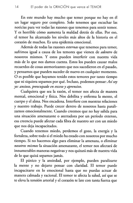 El Poder de la Oración que Vence el Temor - Tapa Blanda – Stormie Omartian - Imagen 9