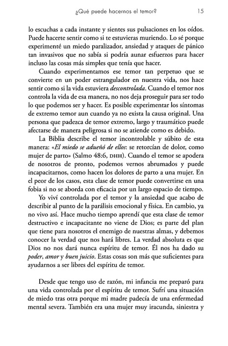 El Poder de la Oración que Vence el Temor - Tapa Blanda – Stormie Omartian - Imagen 10