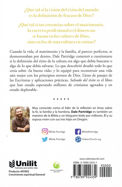 Salvado del Exito - Tapa Blanda – Dale Patridge - Imagen 10
