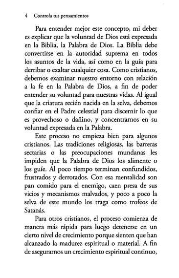 Controla tus Pensamientos - Edición Bolsillo- Tapa Blanda – Donald Dr. Shorter - Imagen 8