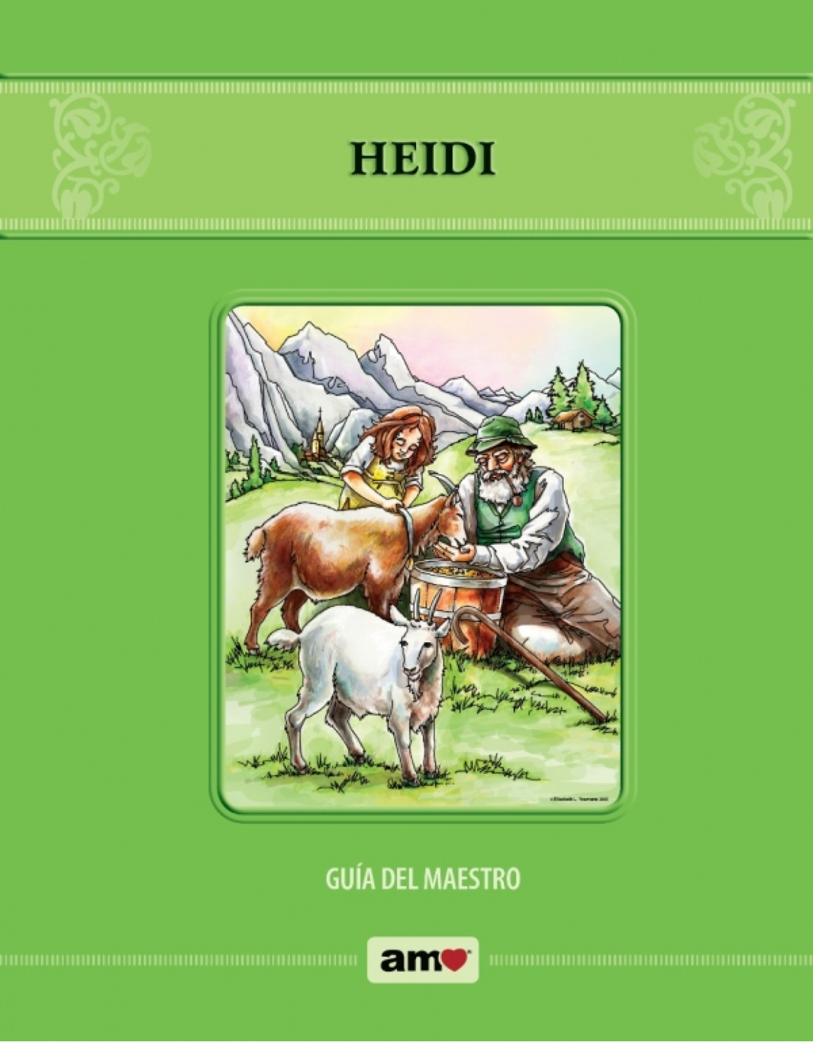 Heidi - Cartilla Argollada - Tapa Blanda - Guía AMO