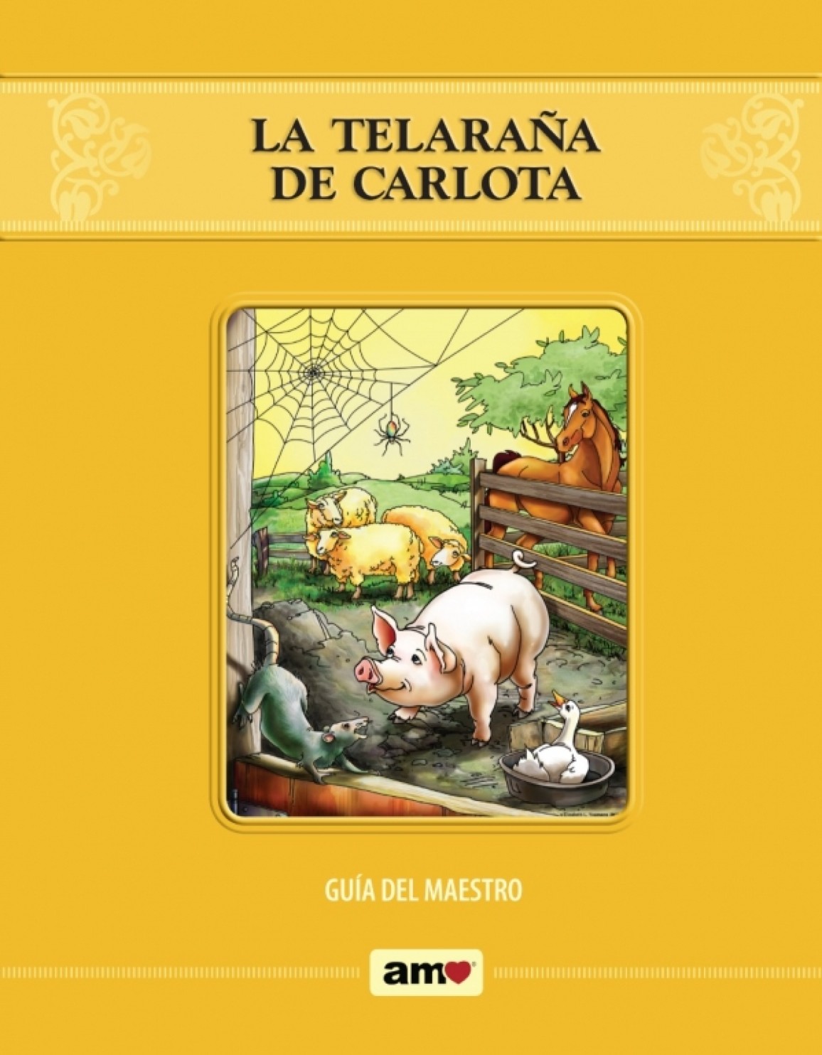 Telaraña de Carlota - Cartilla Argollada - Tapa Blanda - Guía AMO