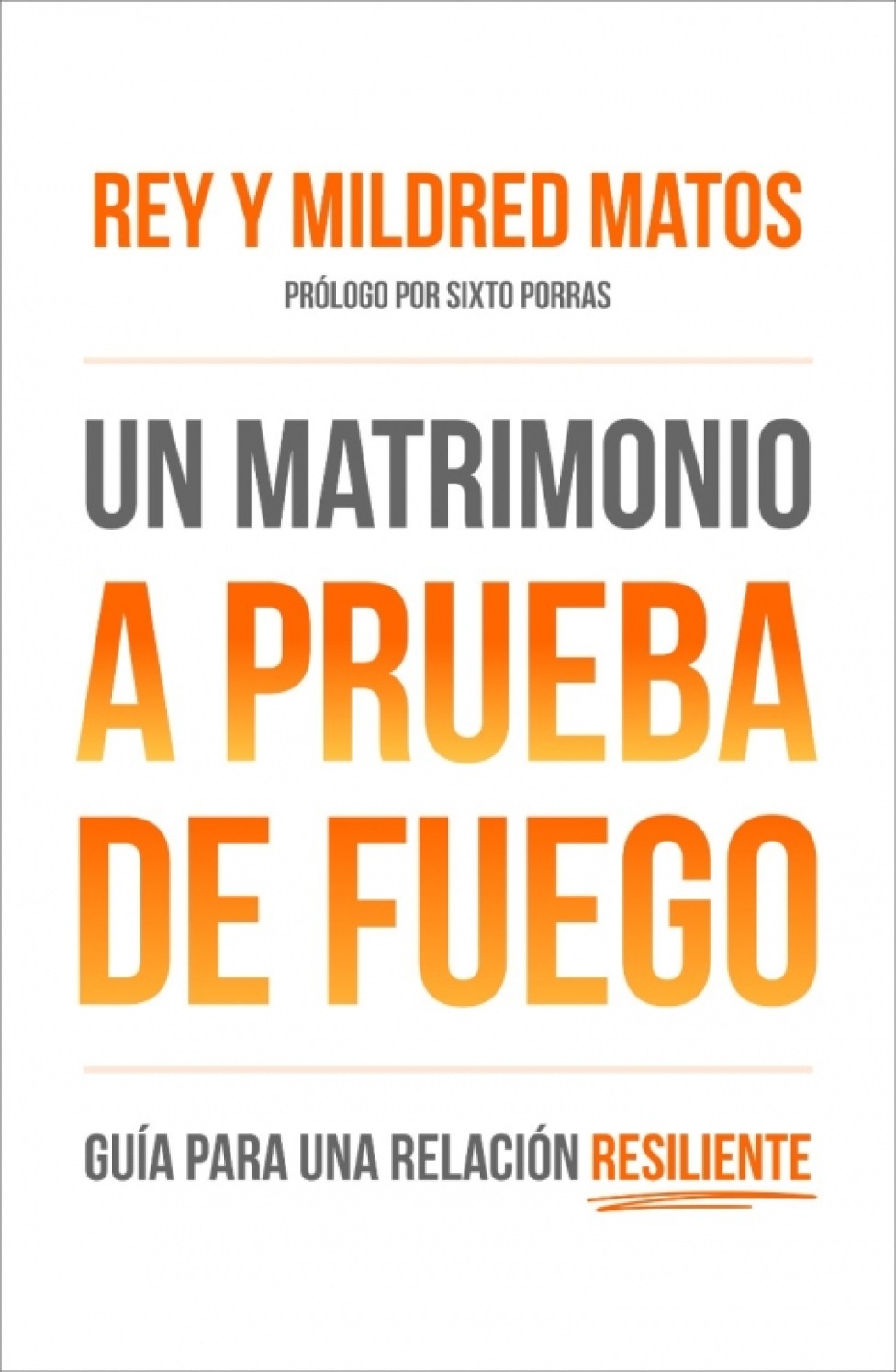 Un Matrimonio a Prueba de Fuego - Tapa Blanda – Rey Matos