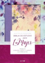 NVI Biblia de Estudio para la Mujer Imitación Cuero Lila