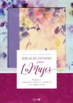 Alternative view of NVI Biblia de Estudio para la Mujer Imitación Cuero Lila