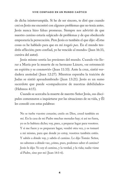 Vive Confiado en un Mundo Caótico - Tapa Blanda - David Jeremiah - Imagen 7