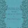 NVI Biblia Oraciones y Promesas Mujer - Tapa Blanda - Azul Marino
