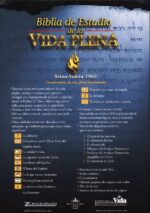 Alternative view of Biblia de Estudio de la Vida Plena RVR 1960, Tapa Dura, Negro