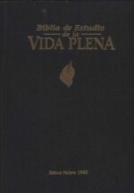 Biblia de Estudio de la Vida Plena RVR 1960, Tapa Dura, Negro