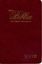 NVI Biblia Ultrafina con Concordancia  -  Imitación Piel - Vino
