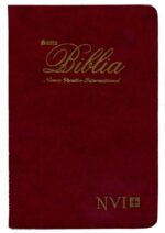 Alternative view of NVI Biblia Ultrafina con Concordancia  -  Imitación Piel - Vino