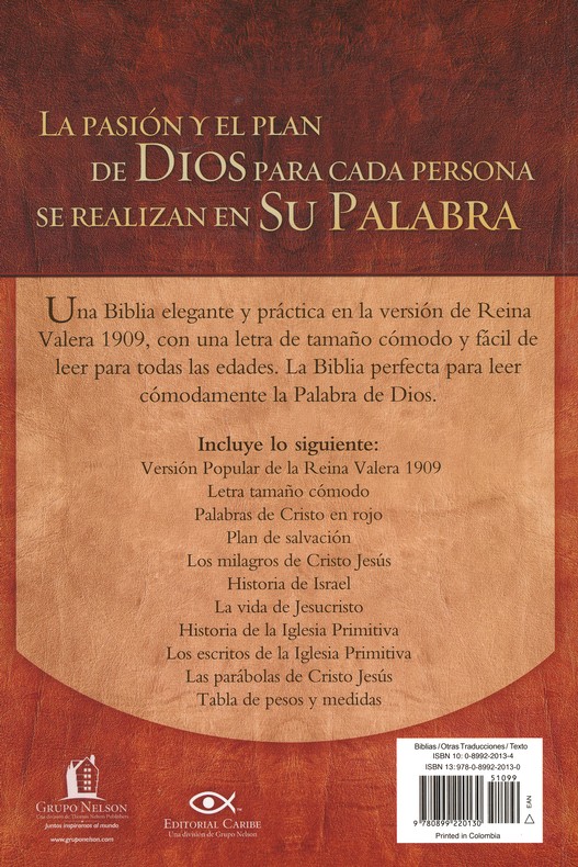 RVR 1909 Letra Grande -Tapa Blanda - Imagen 9