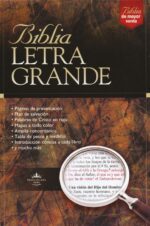 Alternative view of Biblia RVR 1960 Letra Grande, Imitación Piel Negra