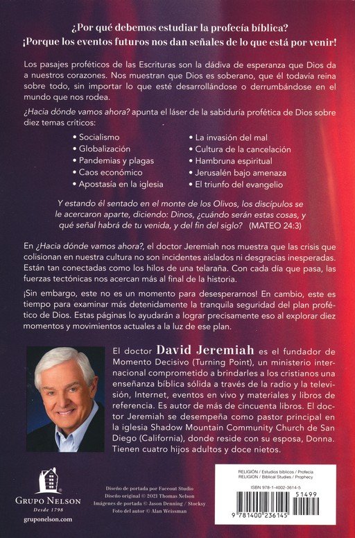 ¿Hacia Dónde Vamos Ahora? - Tapa Blanda – David Jeremiah - Imagen 10