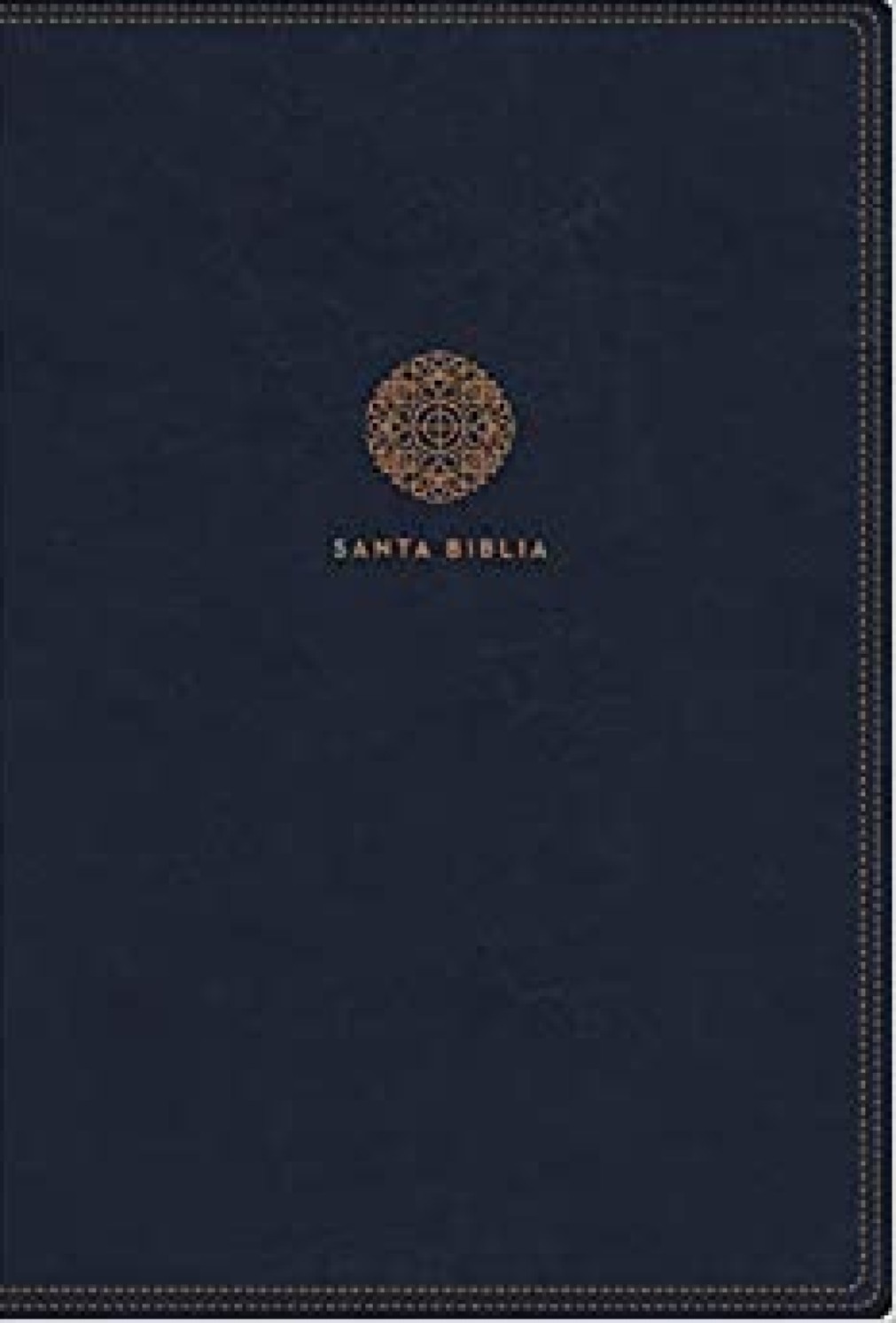 Santa Biblia RVR60 - Letra Super Gigante - Imitación Piel Azul con Cierre e Index
